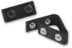 Nylon Belt Keepers - Pack of Four